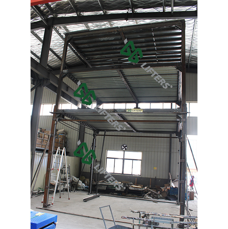 GG Lifters vehicle car lift for underground parking system