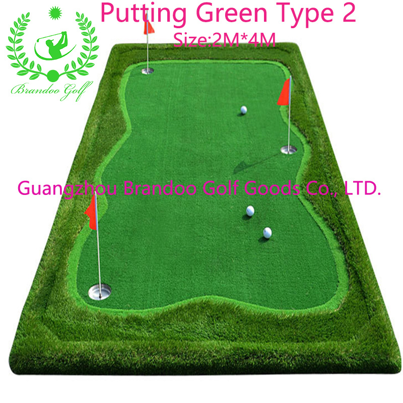 Customized Size Synthetic Artificial Durable Turf Movable Golf Putting Green