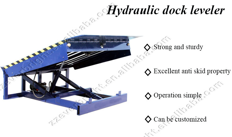 Hydraulic Lift Ramp Electric Ground Level Dock Leveler