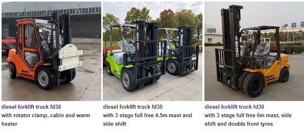 Snsc Montacargas Diesel 3 Ton Forklift for Sale