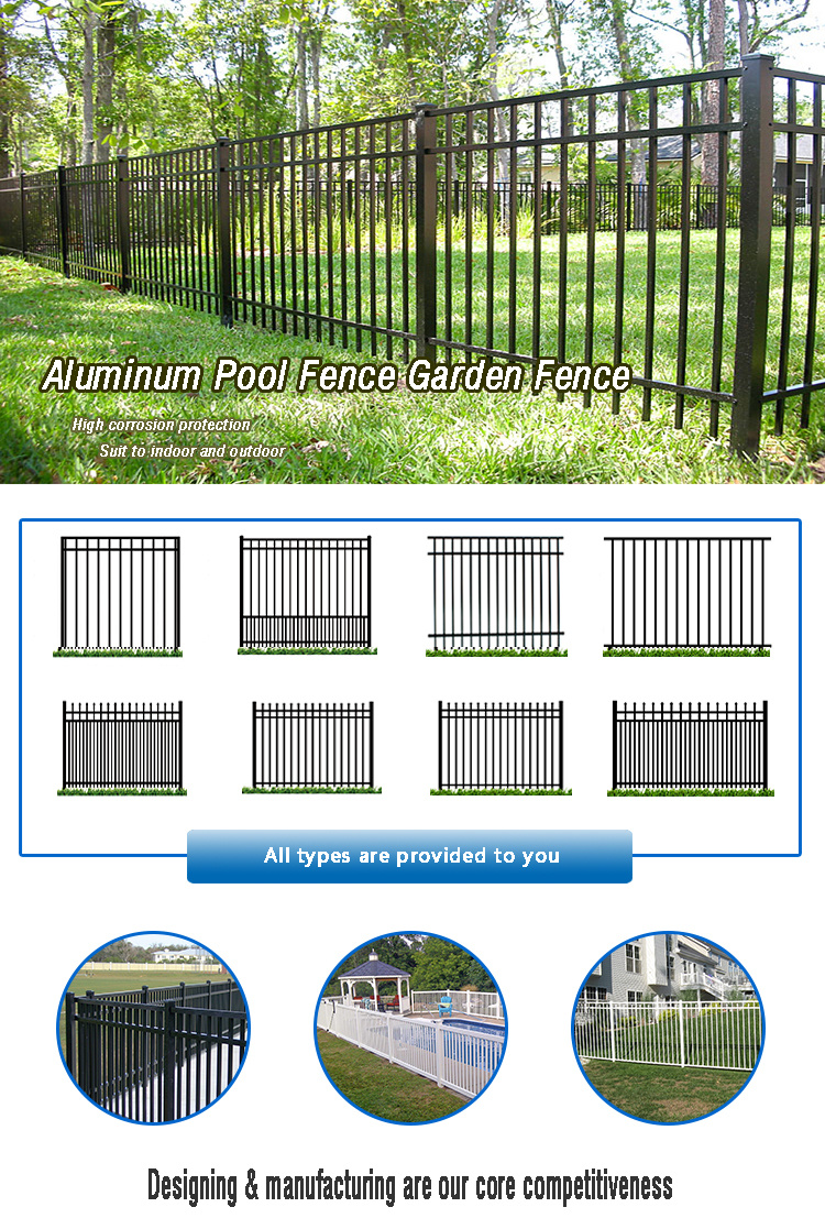New Design as Standard Aluminium Slat Shutter Fence