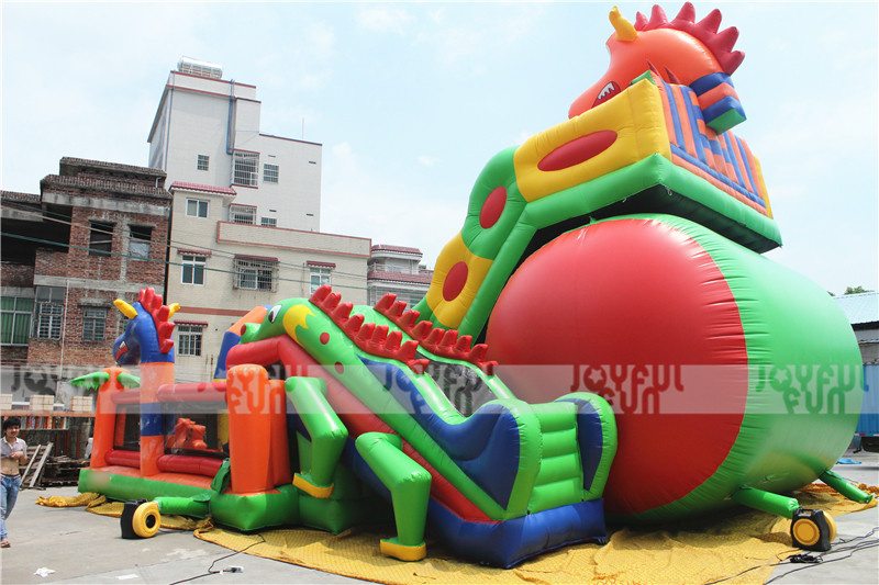 Commercial Inflatable Dragon Playground Outdoor Used Inflatable Playground in Playground