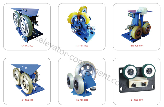 Elevator safety Parts with Lift Roller Guide Shoe