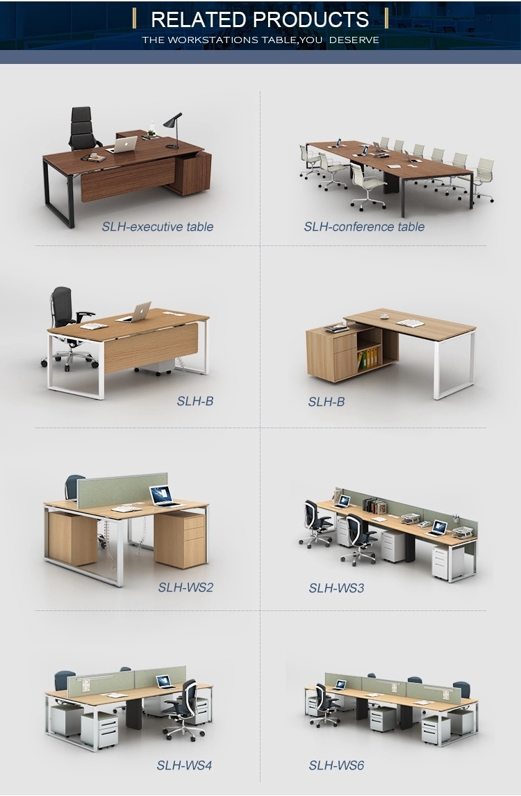 2019 Wholesale Price 4 Person Screen Workstation Office Furniture Desk