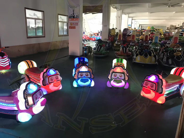 Hansel Hot Sales Amusement Mall Battery Kids Electric Commercial Motorbike Ride for Mall