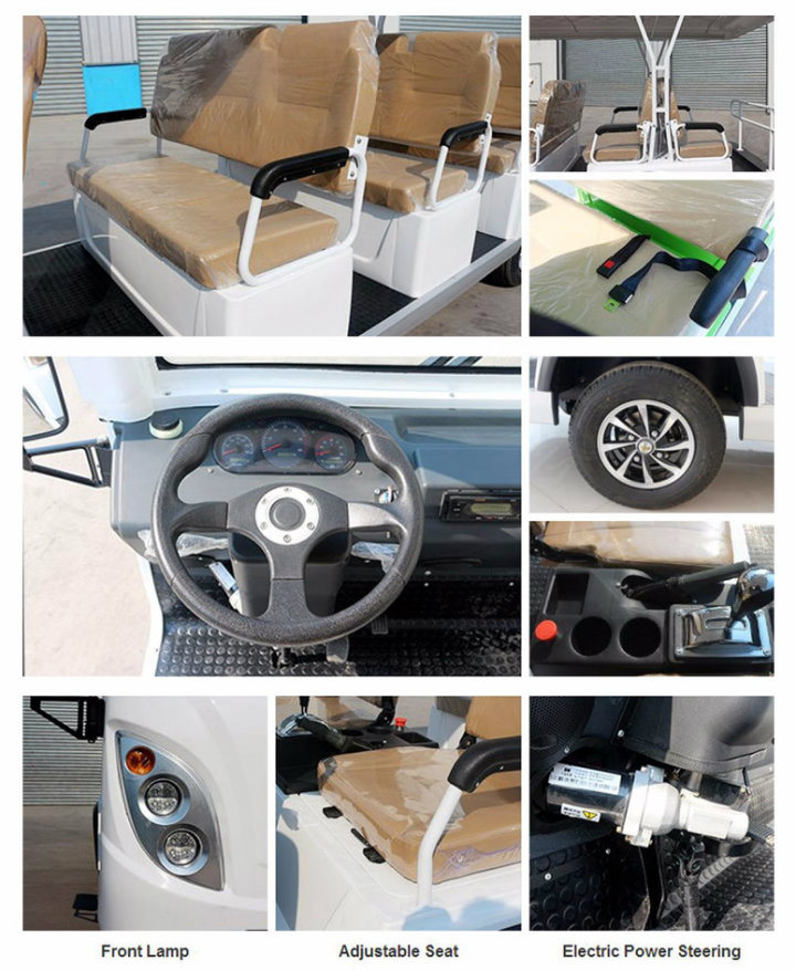8 Seater Mini Electric Sightseeing Bus Tourist with Ce Certificate