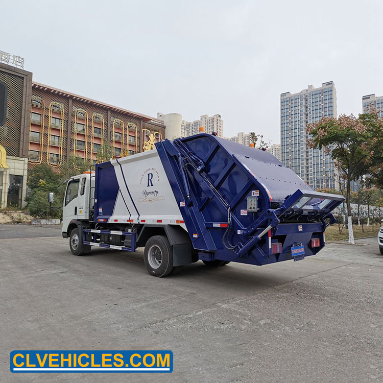 Sinotruk HOWO 4X2 Garbage Compactor Vehicle Garbage Compressed Vehicles