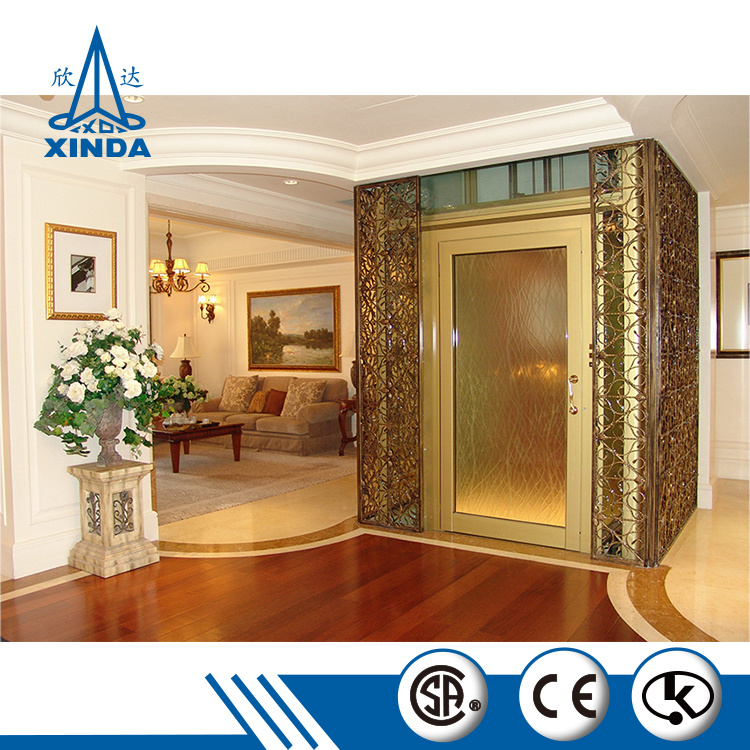 Home Passenger Lift Villa Residential Elevator with Excellent Quality