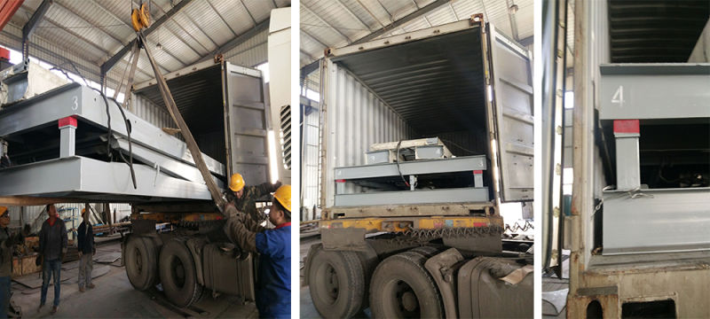 Heavy Duty Guide Rail Cargo Elevator for Container Warehouse