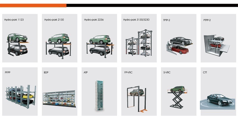Car Hydraulic Lift Sliding and Lifting Parking System