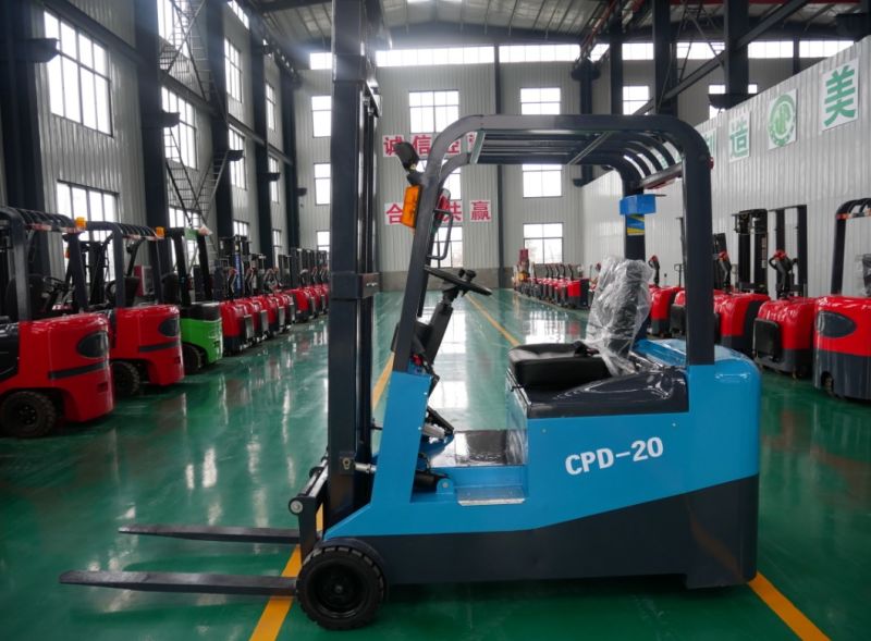 Narrow Aisle Small Electric Fork Lift for Warehouse Container