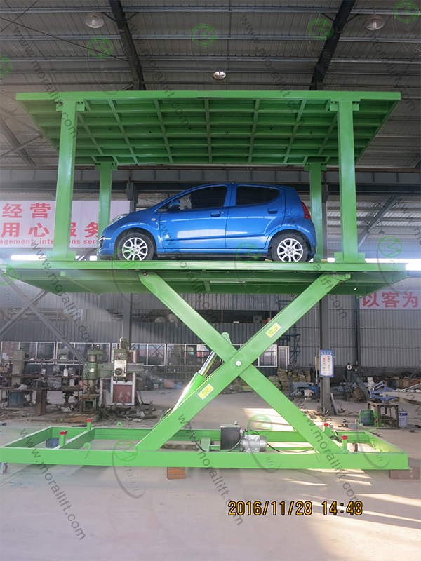 2 Level Hydraulic Car Parking Lift
