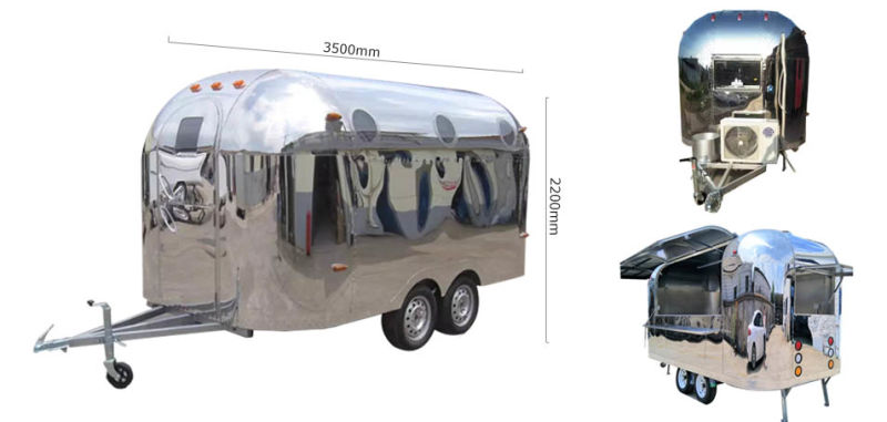 Mobile Kitchen Food Cart Airstream Food Trucks Mobile Food Cart