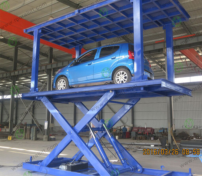 Electric Car Basement Lift for Private House
