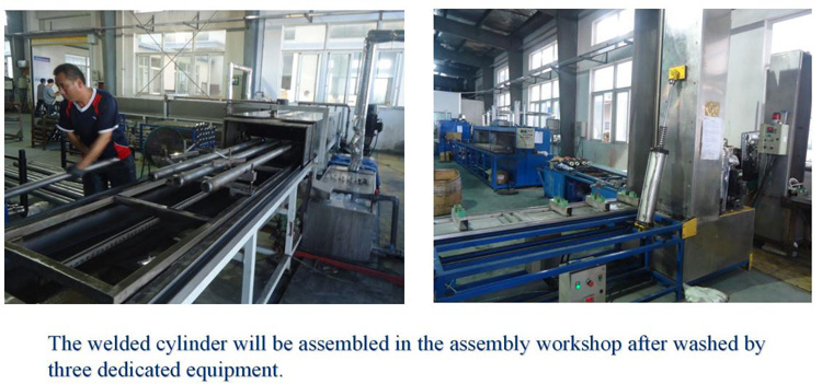 Double Actiong Heavy Duty Lift Equipment Customized Welded Hydrulic Cylinder