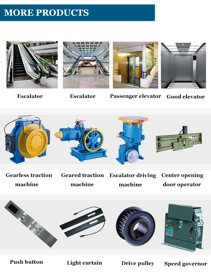 2018 Traction Elevator Components Geared Traction Machine