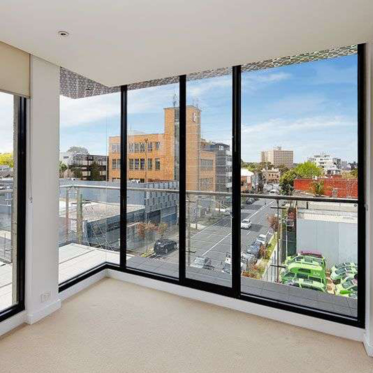 Residential Living Room Aluminum Alloy Glass Lift and Sliding Window & Door Price of Metal Gray Aluminium Sliding Door