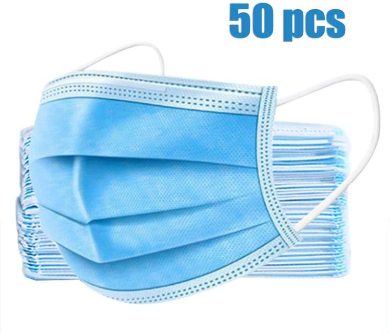 Mansion Disposable Nonwoven KN95 Folding Half Face Mask for Self Use