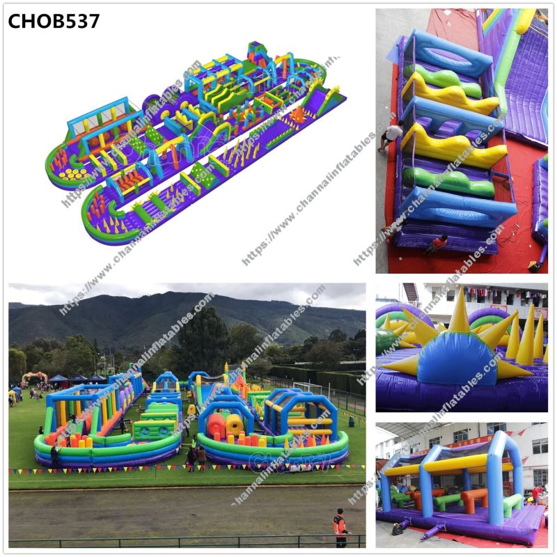 Obstacle Course Indoor Playground Inflatable Theme Park Indoor Obstacle for Adult and Kids