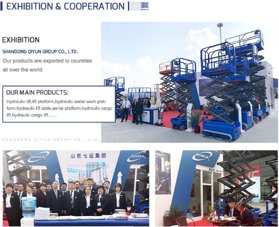 Qiyun ISO CE Approved Small Electric Hydraulic Lift Elevator