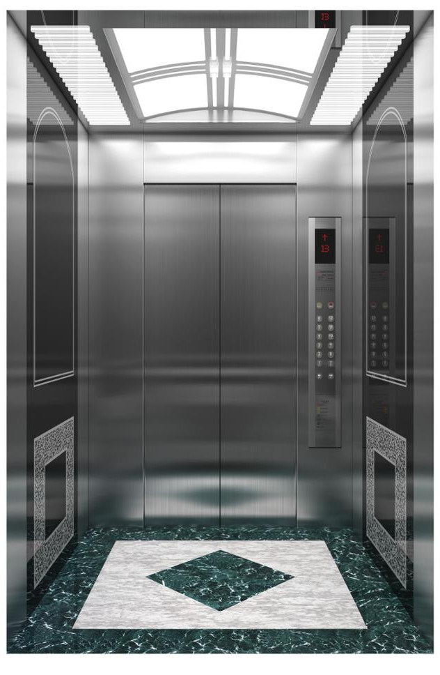 FUJI Vvvf Control High-Speed Home Machine Room Passenger Elevator Lift