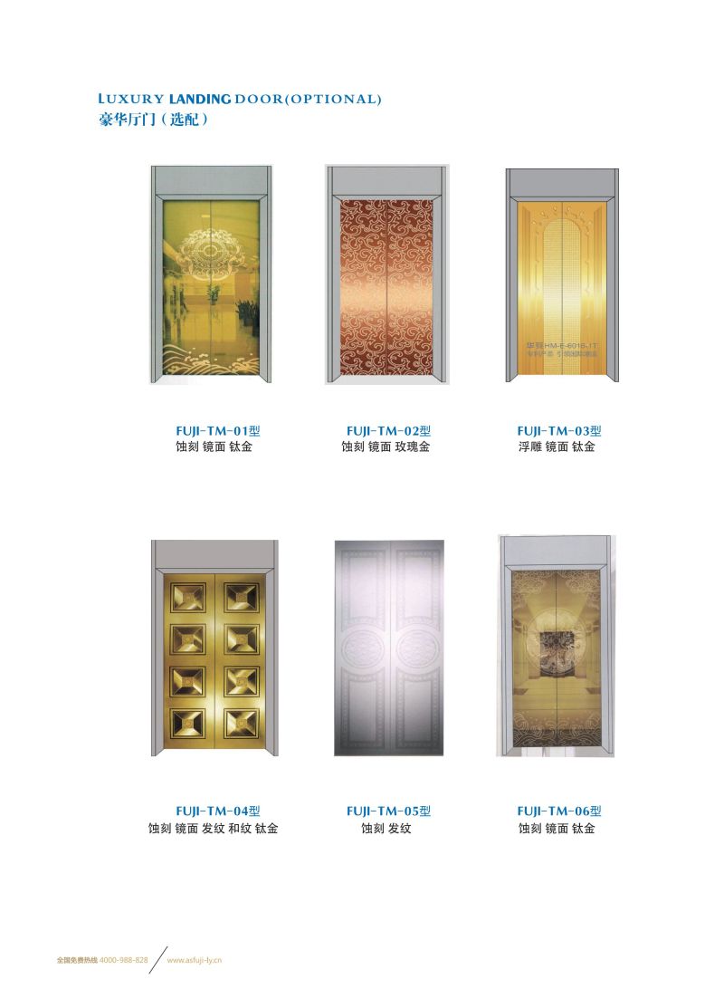 Asia FUJI High Quality Intelligent Paasenger Elevator Home Lift