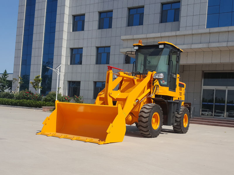 Chinese 4 Wheel Drive 1.2ton Mini Front End Wheel Loader for Multi-Purpose Use