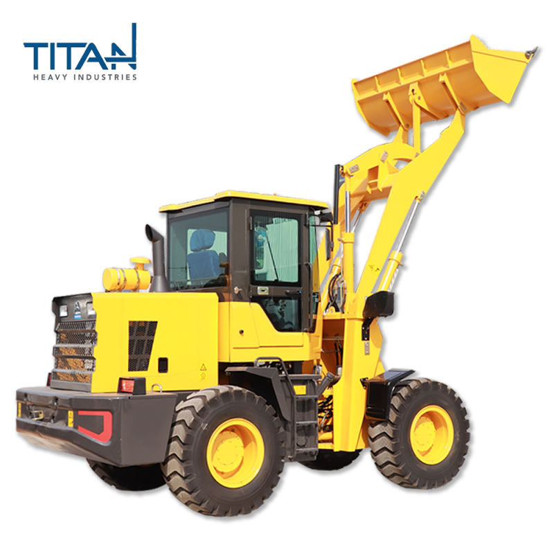 Mini CE Wheel Loader with Luxurious Cab and Adjustable Seat