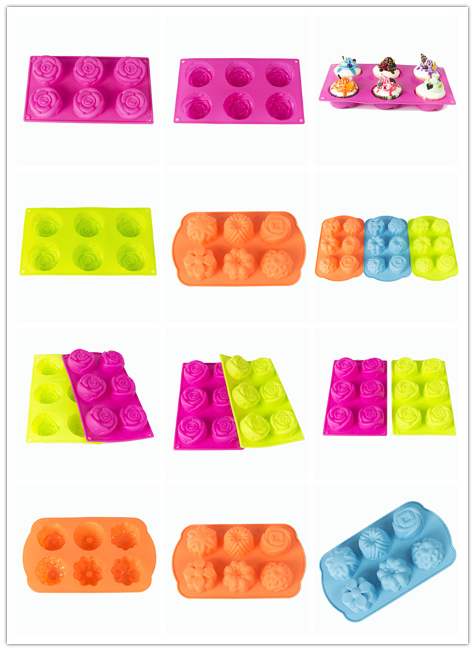 Food Grade Silicone Cake Mold & Ice Cube Tray for Home Kitchen