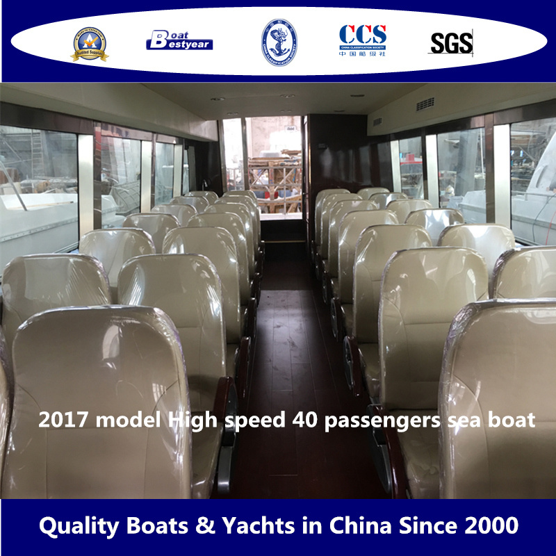 Bestyear 15.8m Sea Coast High Speed Boat for 40 Passengers