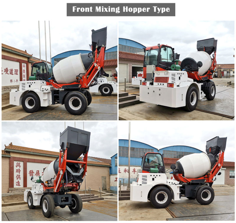 Automatic Water Self Loading Cement Mixer Truck Price Specifications with Ce