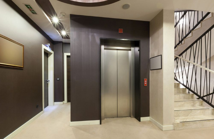 Residential Home Elevator Lift for 6 People 300/500mm Pit
