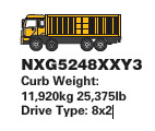 XCMG Official 8X2 240HP Tractor/Dump/Cargo/Heavy-Duty Cargo Trucks