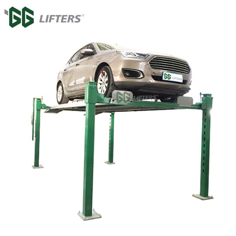 4 post parking lift with CE certification/portable garage auto lift