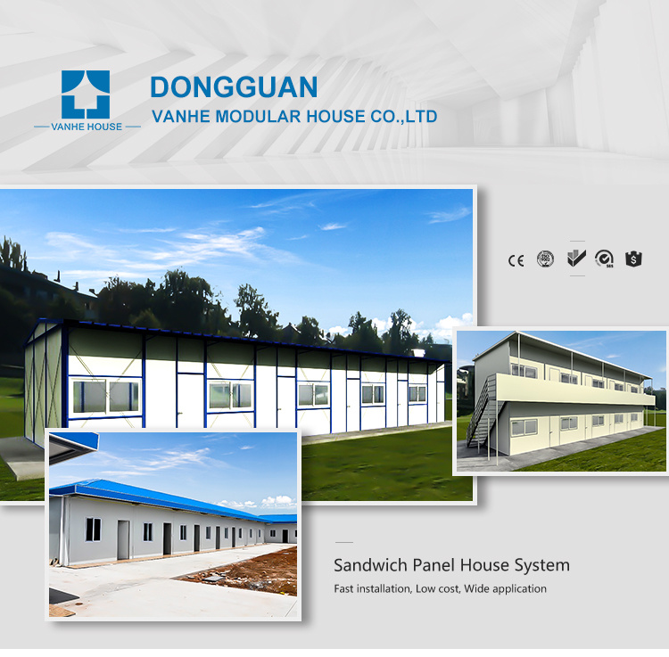 K Type Dormitory Building Designed Prefabricated Residential Houses