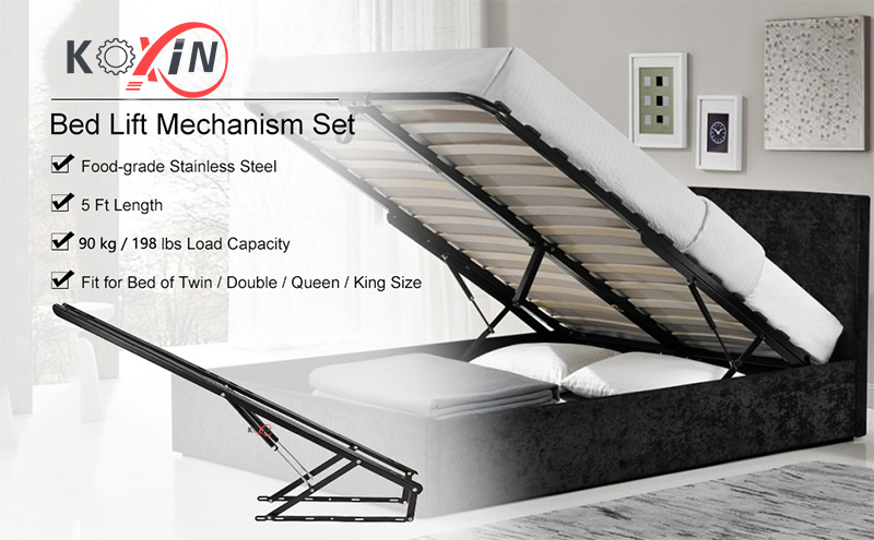 Bed Box Lifting Mechanism with Gas Springs Bed Hydraulic Lift