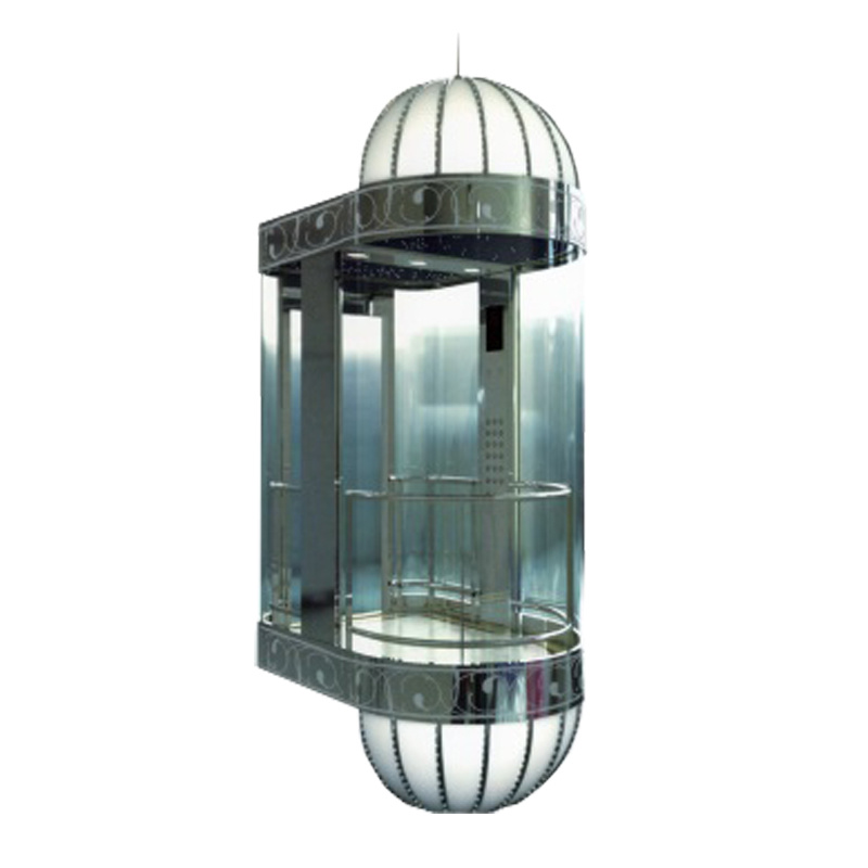 China Sightseeing Elevator Lift Safety Glass Elevator for Sale