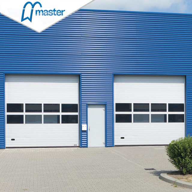 Automatic Security Commercial Lifting Overhead Industrial Garage Doors