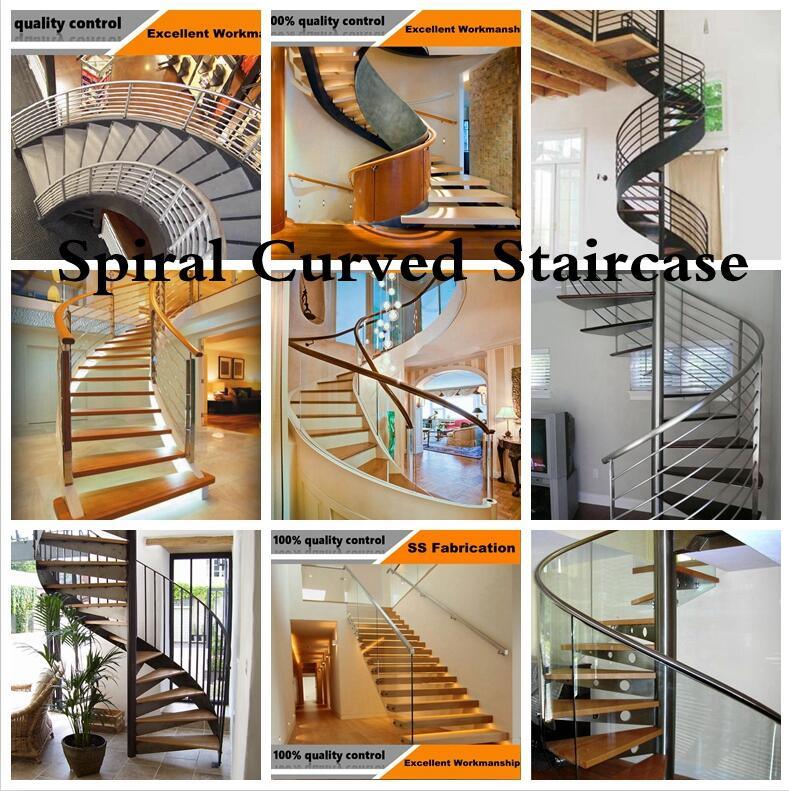 Arc Staircase / Wooden Staircase / Wood Escalier / Curved Staircase