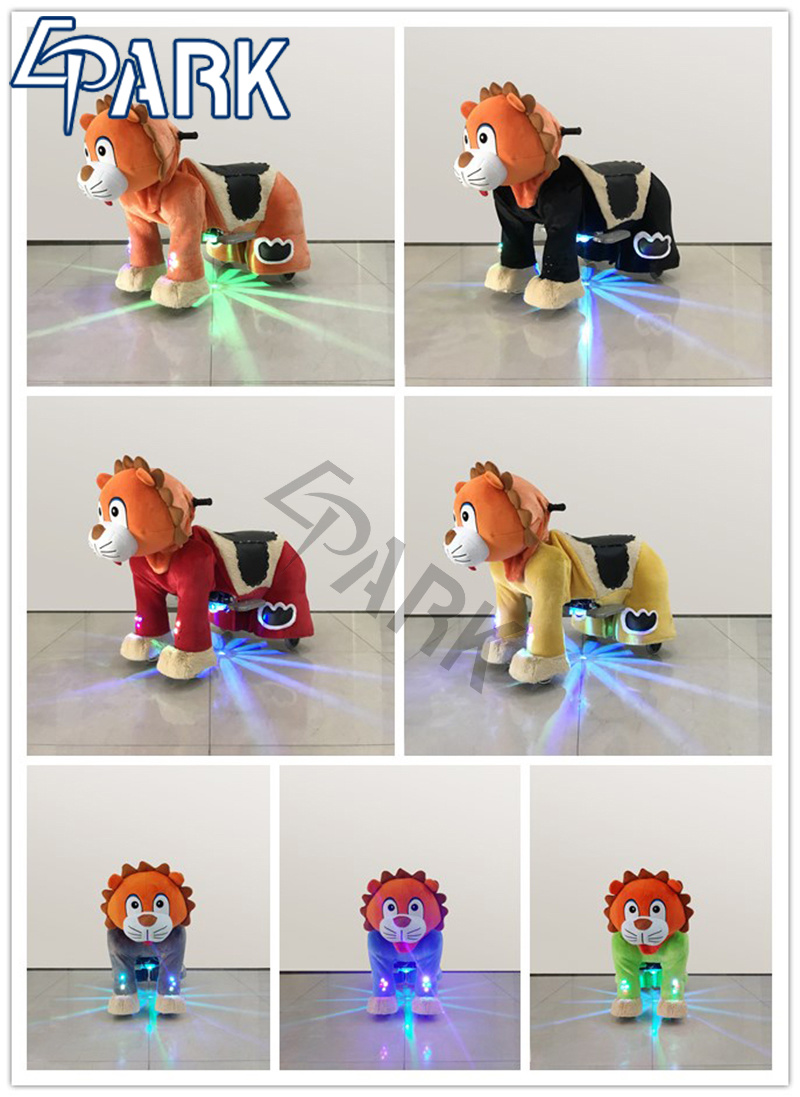 Cute New Design Kiddie Ride Electric Animal Ride on Toys