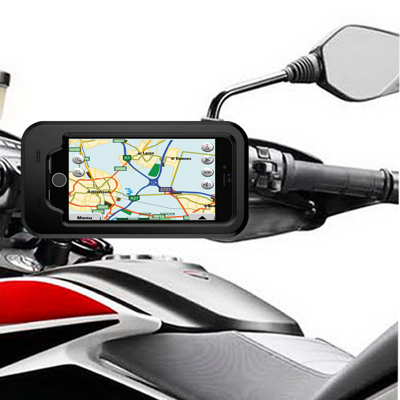 360 Degree Rotation Waterproof Mobile Phone Motorcycle Holder
