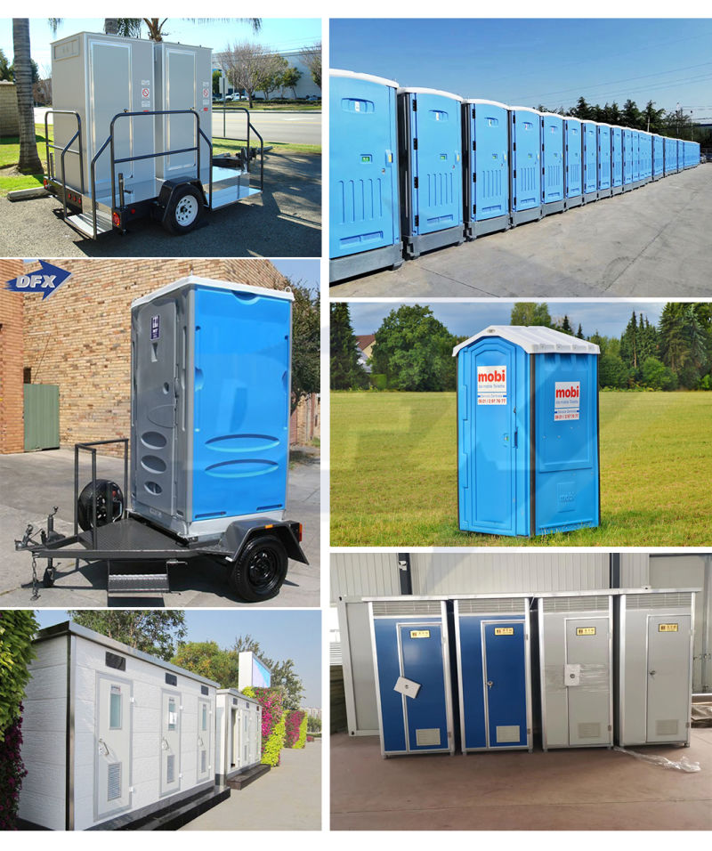 Moveable Container Mobile Portable Public Outdoor Toilet