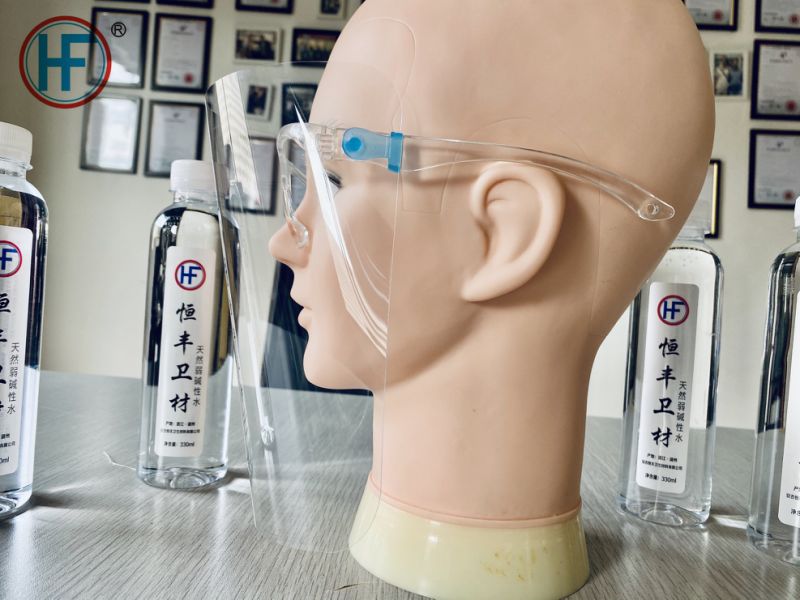 Disposable Medical Factory Direct Sale Anti-Fog Eyeglass for Public Transport Face Shields