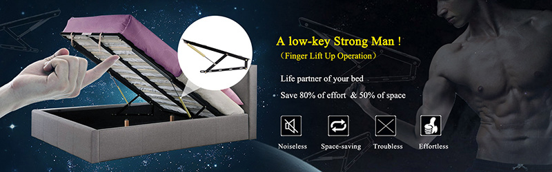 Furniture Hardware Accessory Bed Bracket Hinges Heavy Duty Bed Lift Mechanism