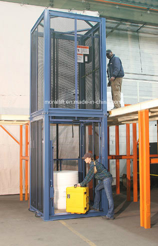 Cheap Heavy Loading Material Warehouse Cargo Elevator Lift