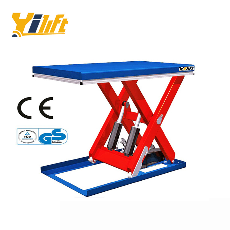 Warehouse Cargo 1ton Competitive Price Stationary Goods Lift