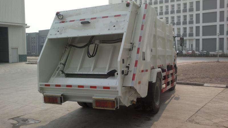 FAW 4X2 10cbm Rear Loader Garbage Compactor Truck Compressed Garbage Truck Waste Compressed Trucks