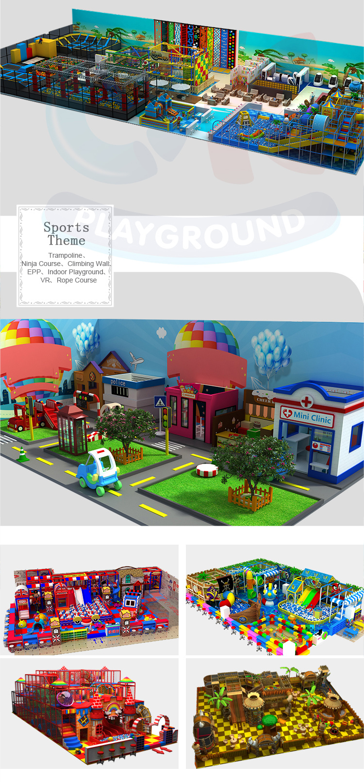 Ok Playground Forest Theme Small Indoor Playground