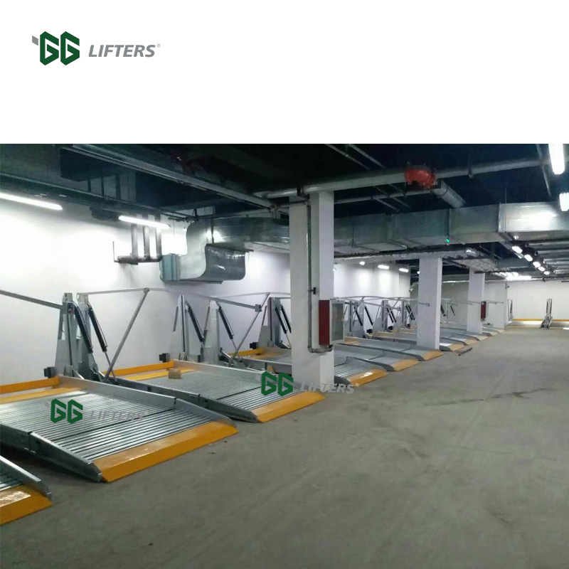 4500 LBS tilt car stacker parking lift