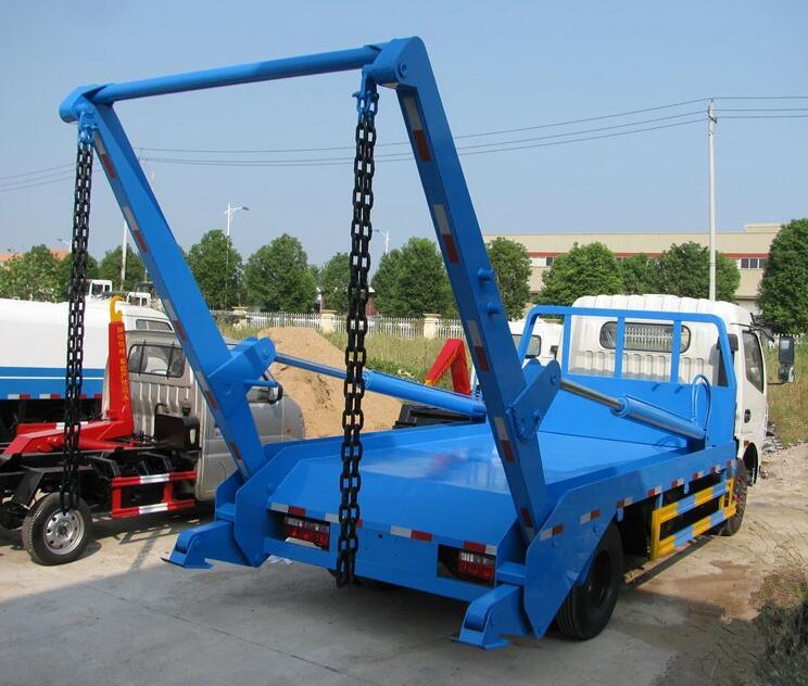 5cbm 4X2 Hydraulic Lift Swing Arm Garbage Truck for Sale